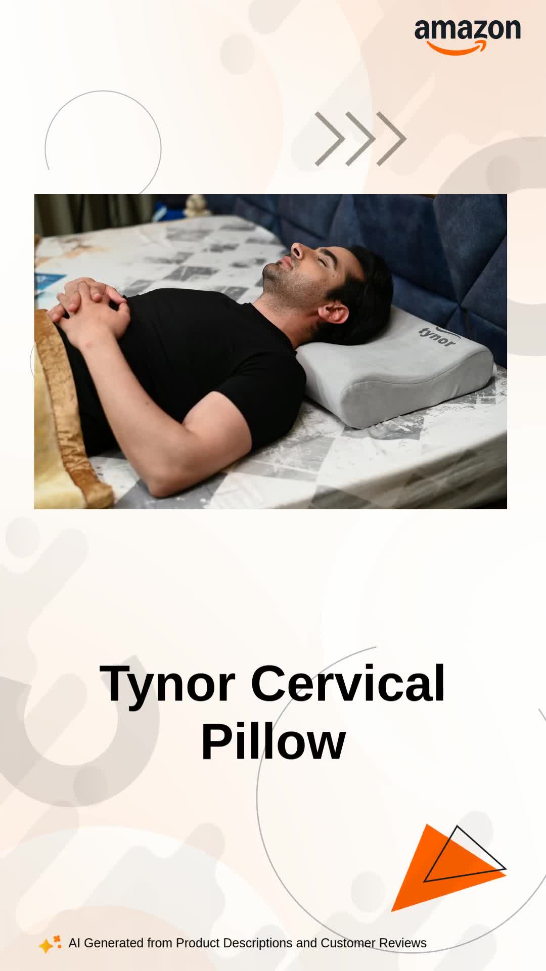 Tynor Contoured Cervical Pillow